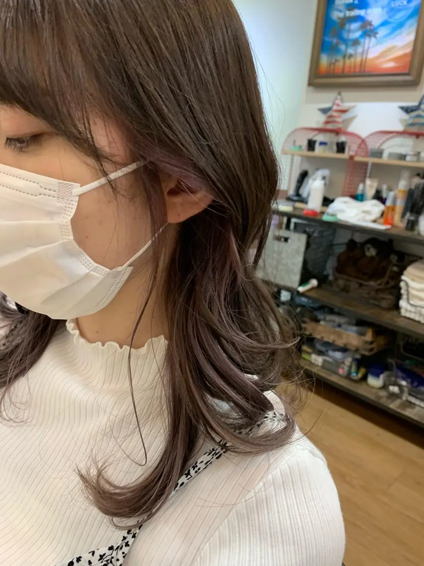 カラー 本場韓国ヘア特化 아이비/Aibiのヘアスタイル