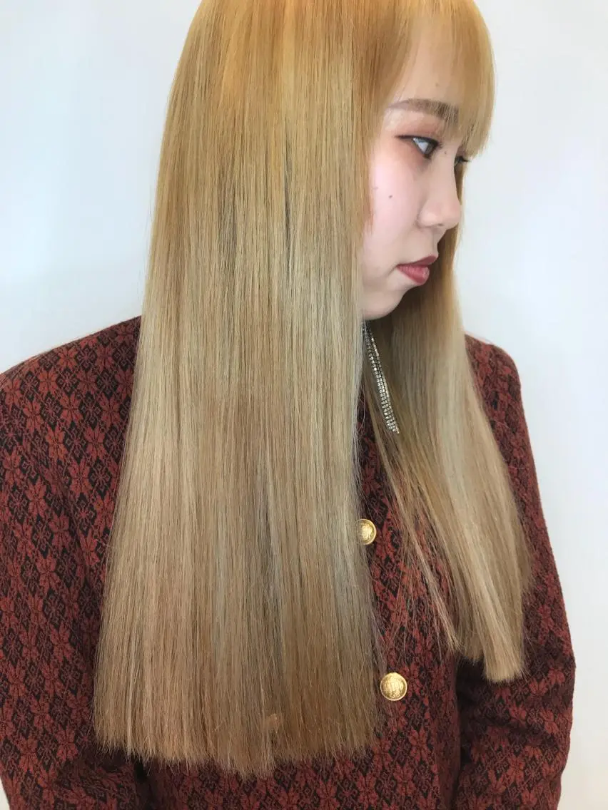 カラー 新宿駅近♡個室 ♡関口三都季🌜のヘアスタイル
