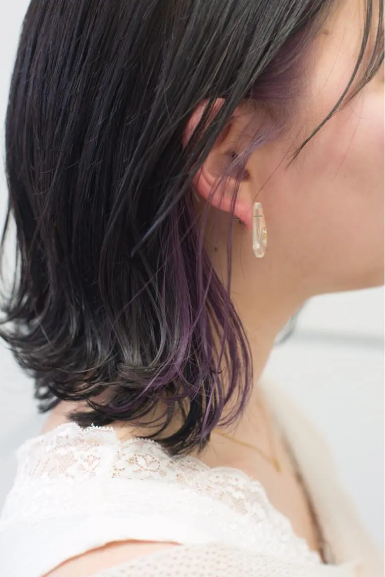 ミディアム カラー 千葉 慎也のヘアスタイル