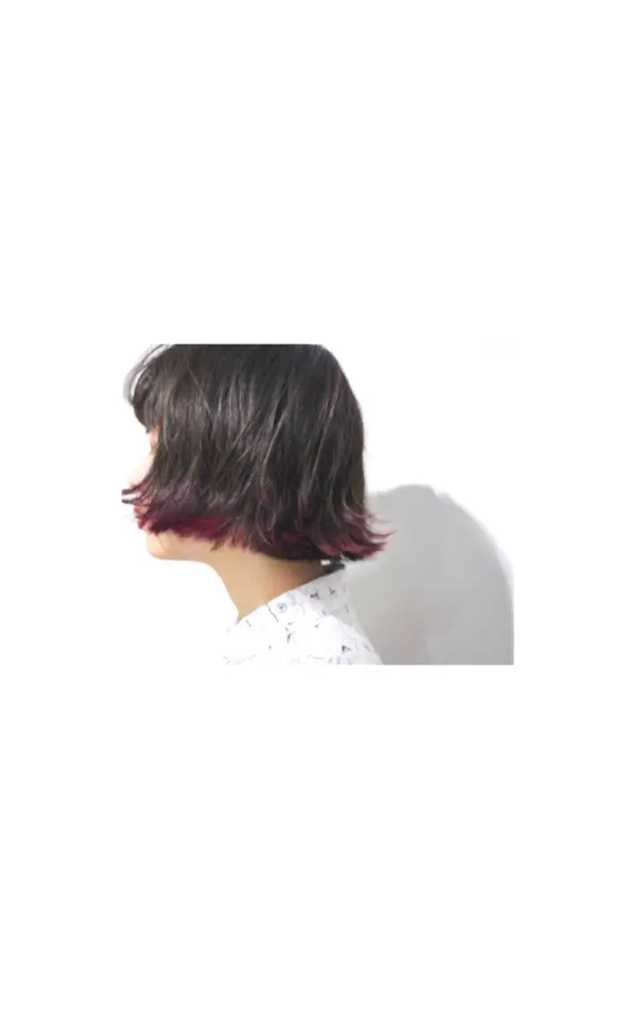 ショート カラー ワタベ ハヤト/ トップデザイナーのヘアスタイル