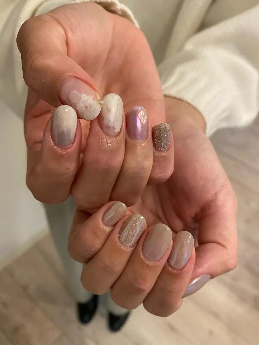 ネイル ハンドネイル 【LINON】 airiのネイルデザイン