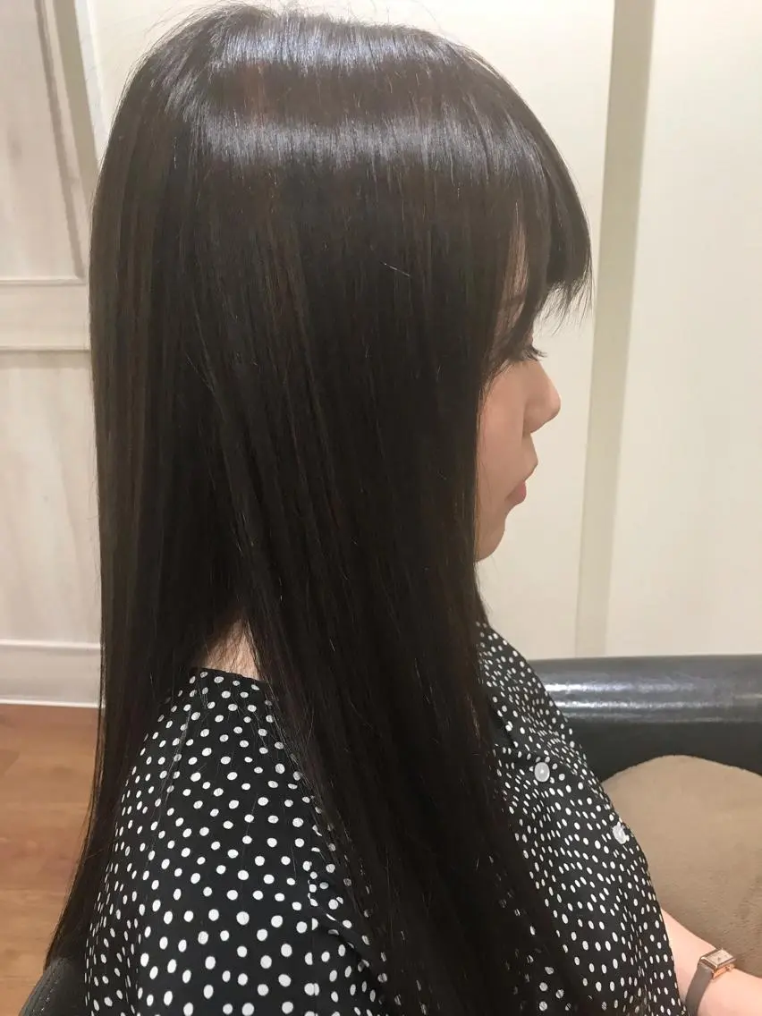 ロング カラー ハイライトカラー ハイライト 縮毛矯正 トリートメント アザマ　ヤスカツ _rosso 川口のヘアスタイル