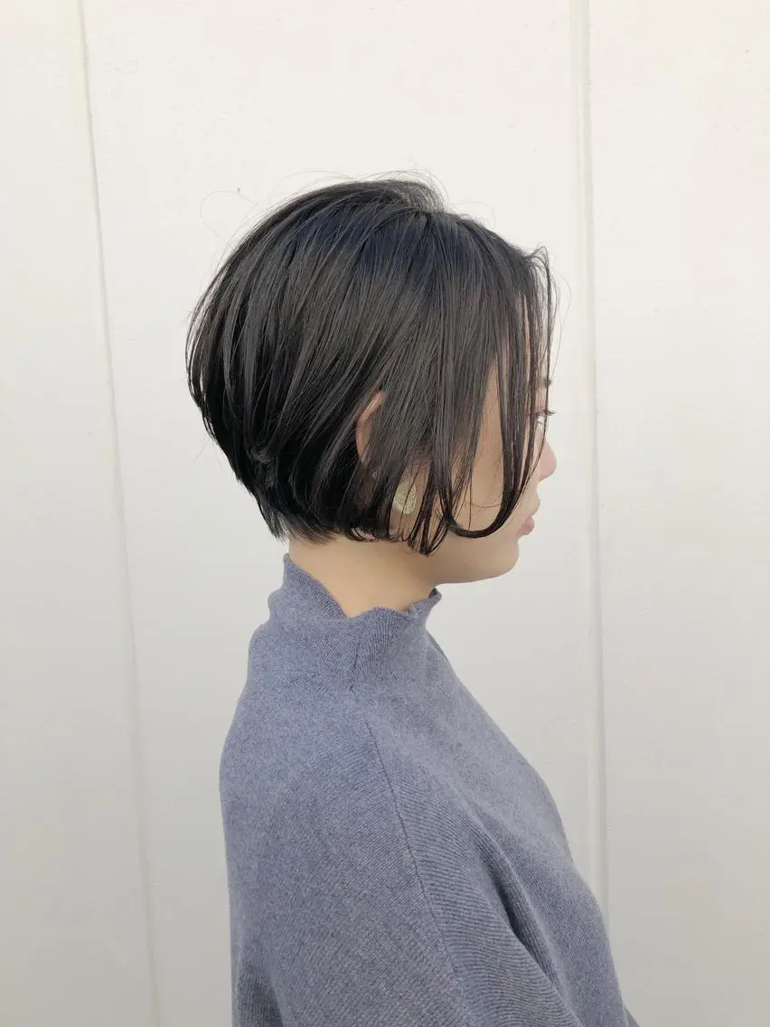 ショート カラー ノグチ ユウキ/ボブのヘアスタイル