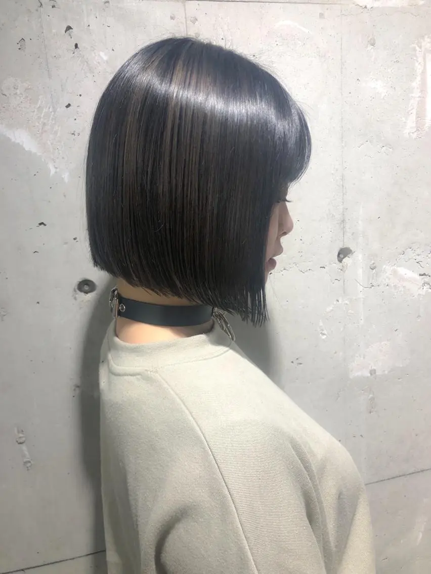 セミロング カラー パーマ ヘアアレンジ メンズ キッズ ネイル マツエク・マツパ 当日予約⭕️ Rene’のヘアスタイル