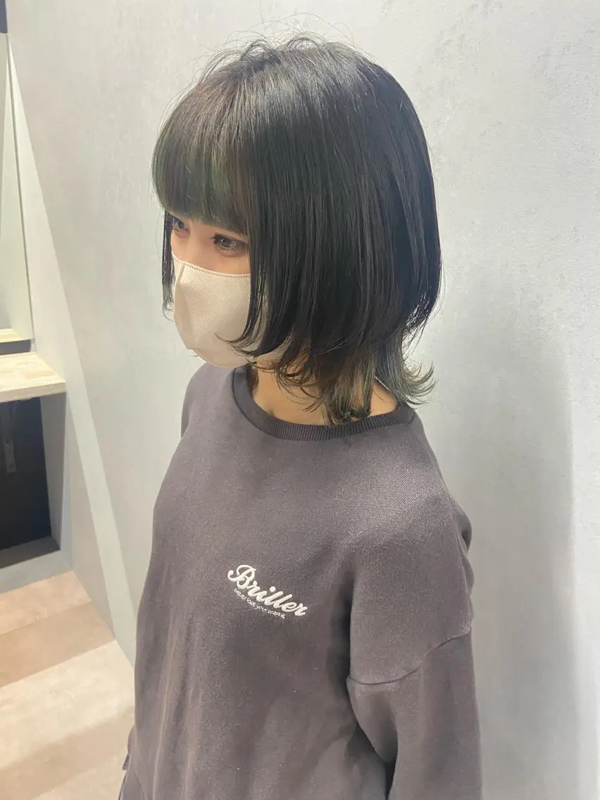 ショート ウルフカット レイヤー💧艶髪 💧Syotaのヘアスタイル
