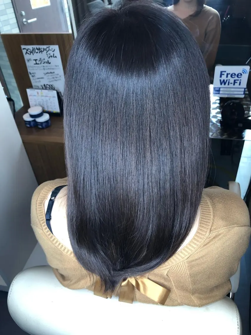 セミロング 髪質改善 ✨艶髪満足度◎✨ 菅沼 麻衣子のヘアスタイル