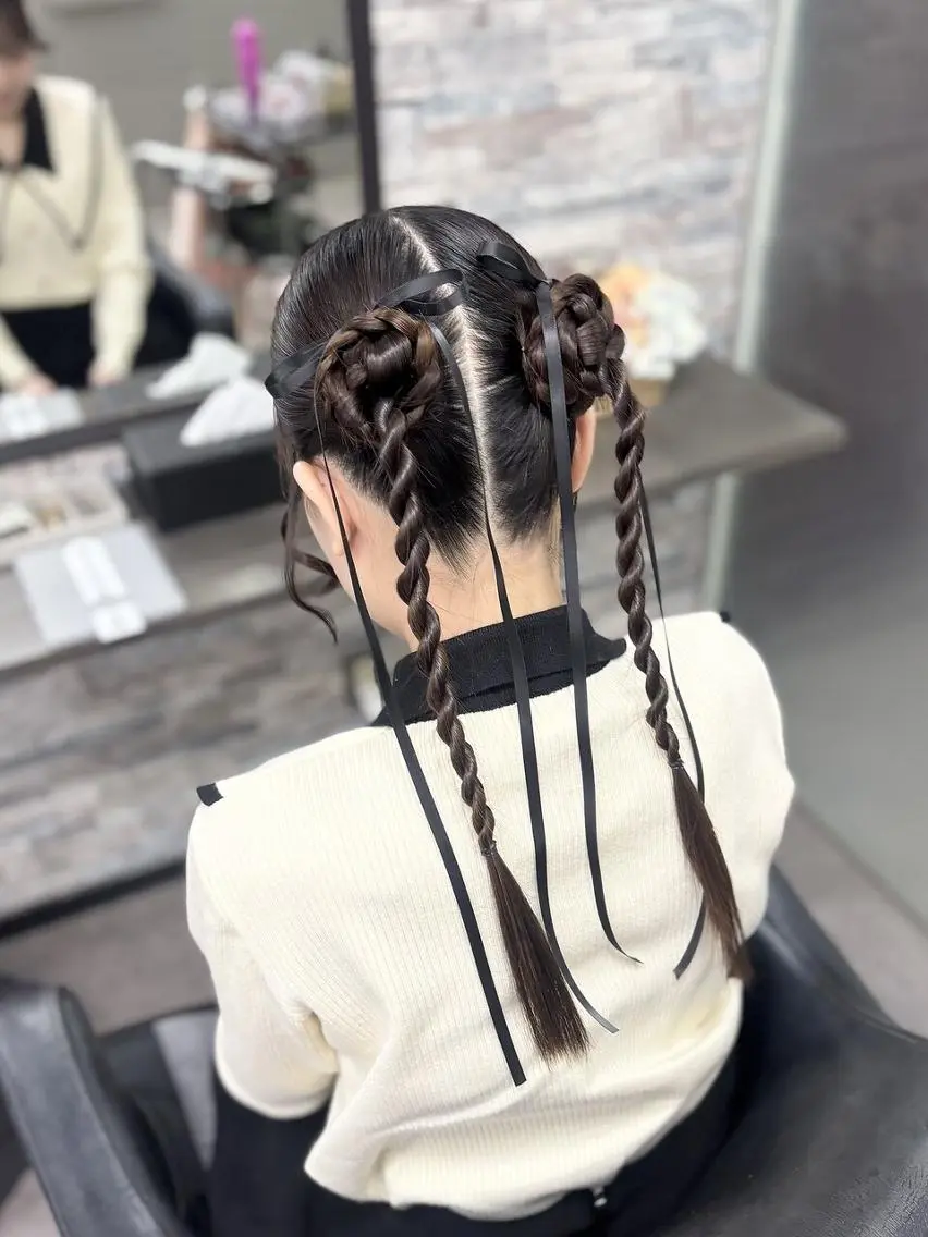 ヘアアレンジ ヘアセット ✨🌠ヘアセット✨ 🌠BIZEのヘアスタイル