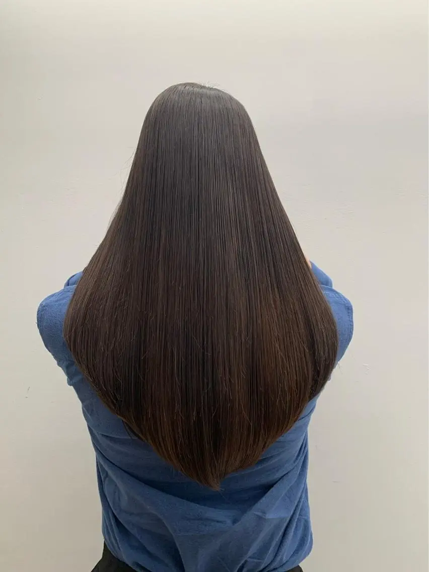 セミロング LEVIJU hair 矢野岬のヘアスタイル