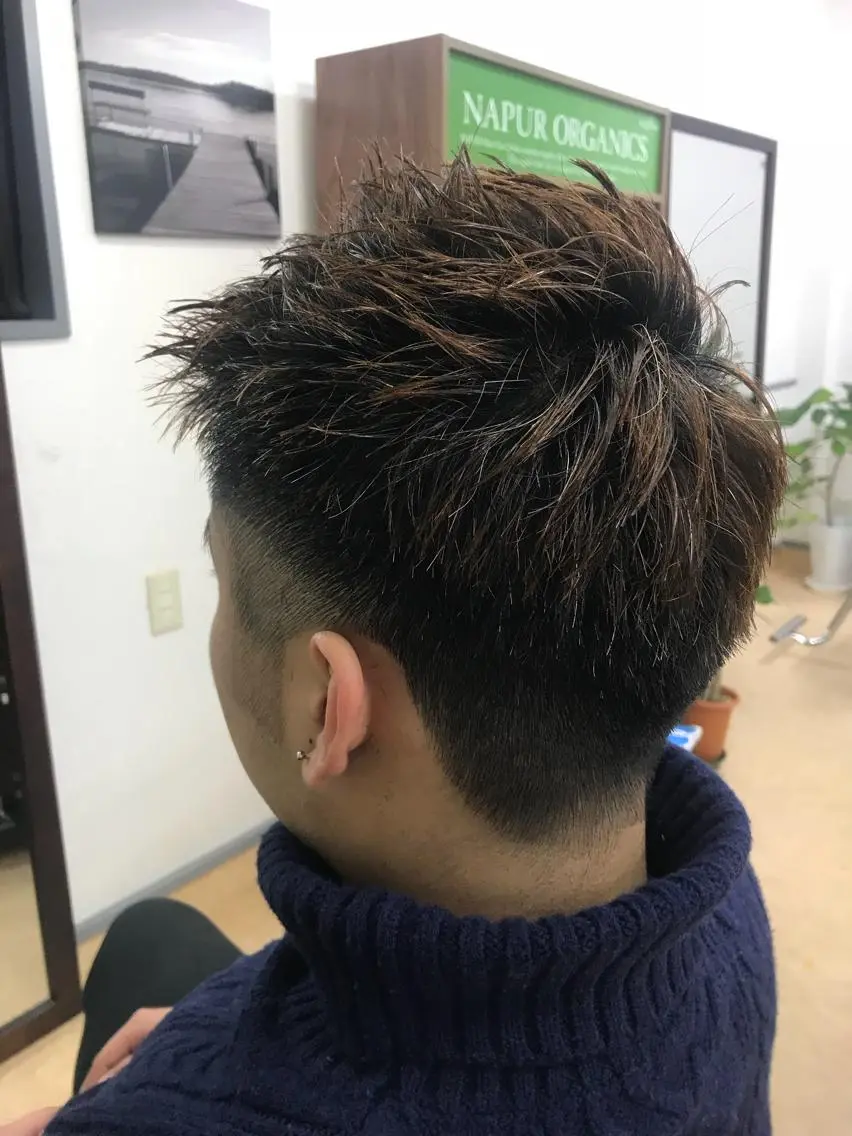 メンズ カット 遠藤 寛明のヘアスタイル