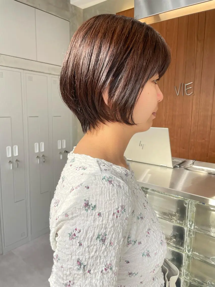 ショート カラー 華 /ショート/ボブのヘアスタイル