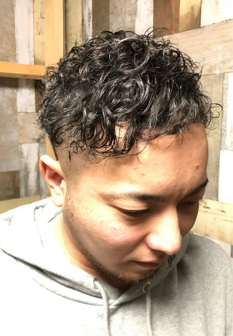 パーマ メンズ メンズ特化型/永井 友貴のヘアスタイル