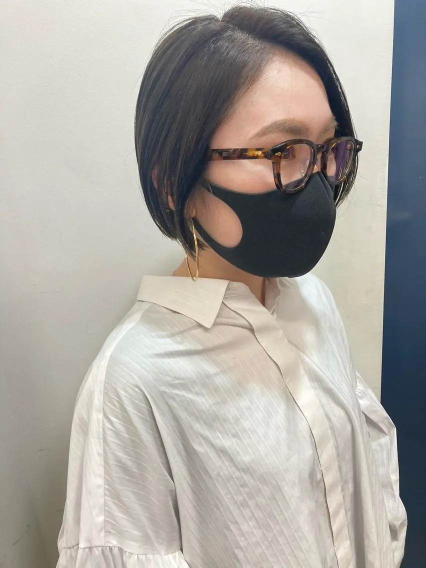 ショート カラー Hareru 豊田 修廣のヘアスタイル