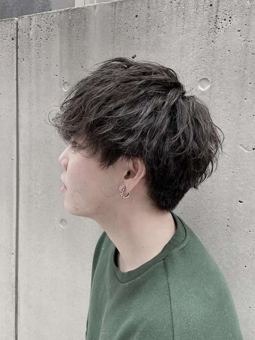 パーマ メンズ メンズ縮毛矯正 ♠️店長下平隼人のヘアスタイル