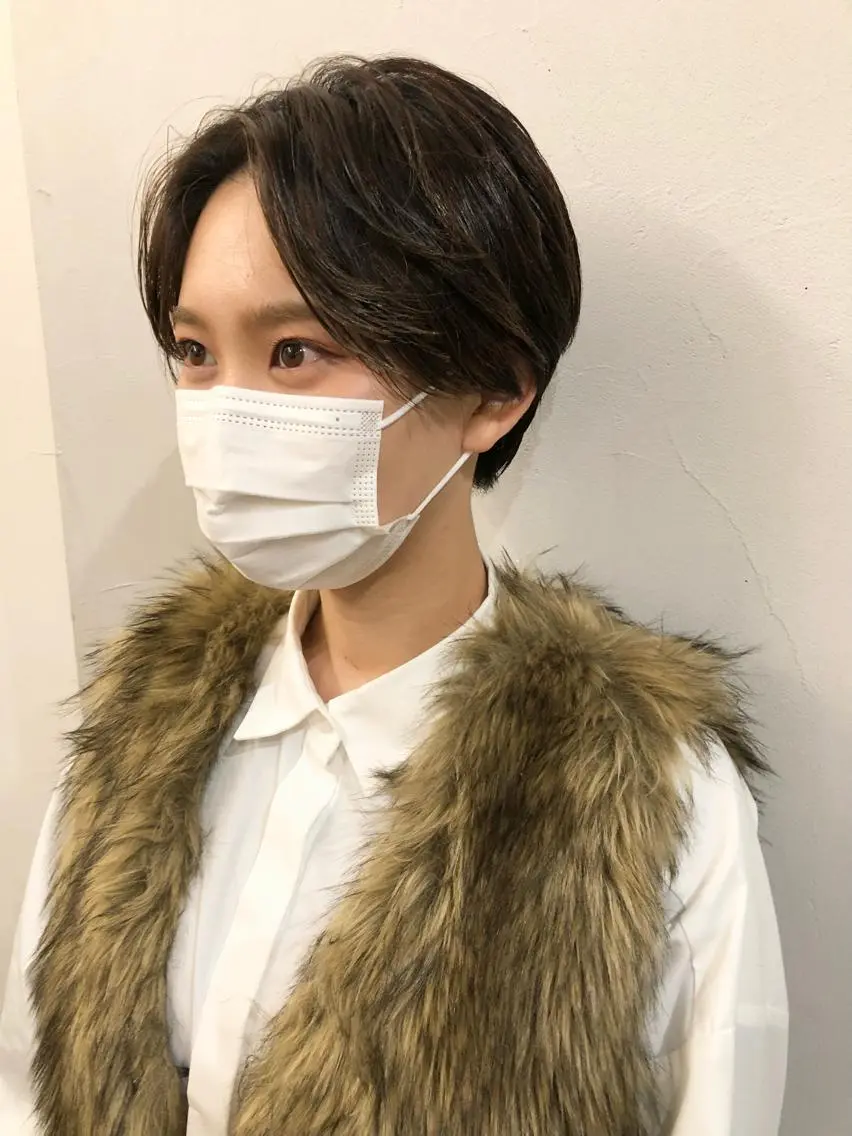 ショート ハンサムショート ショートヘア カット 千葉 郁也のヘアスタイル