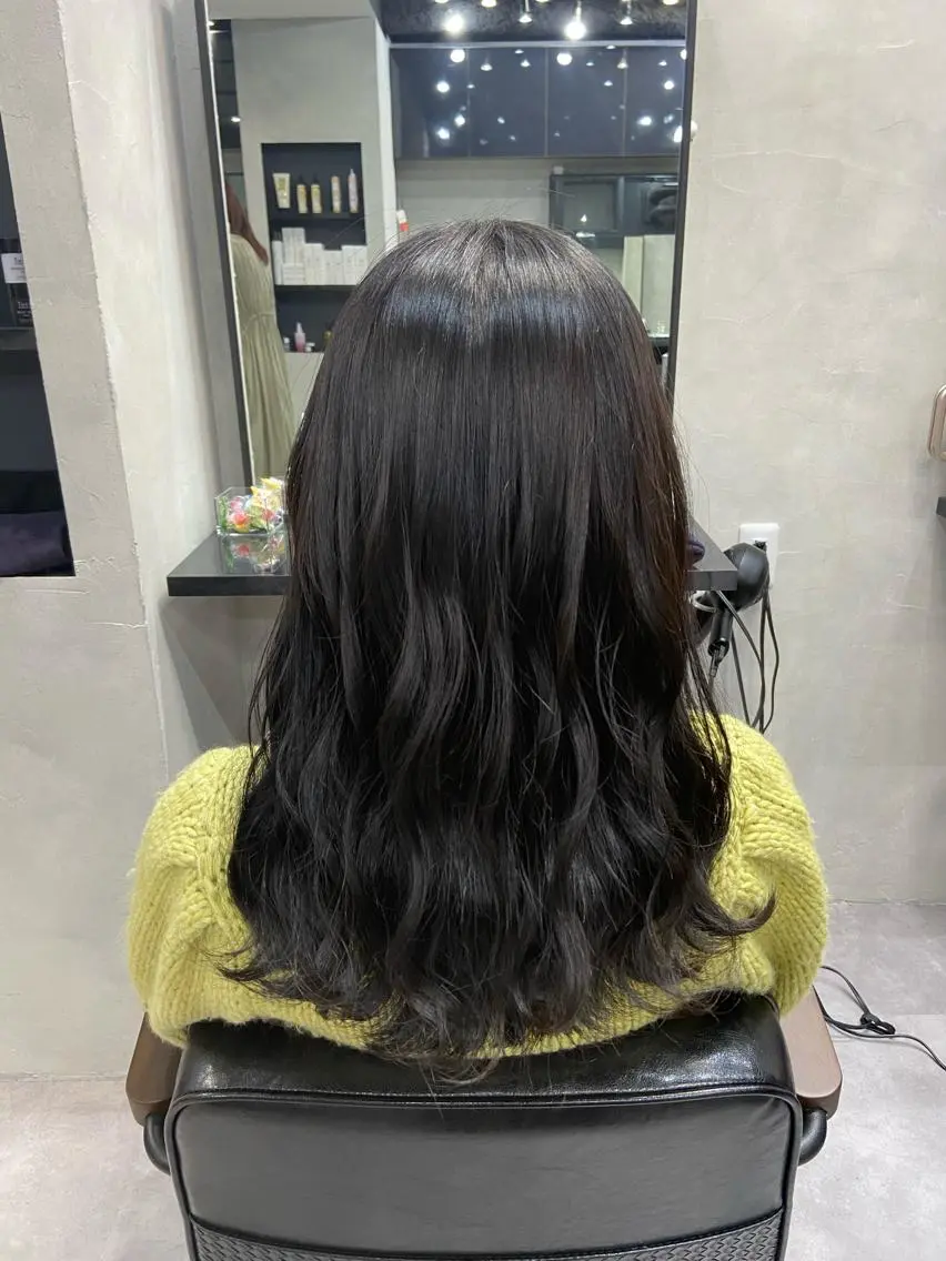 セミロング カラー ヘアアレンジ ar+ ❤︎ maiのヘアスタイル