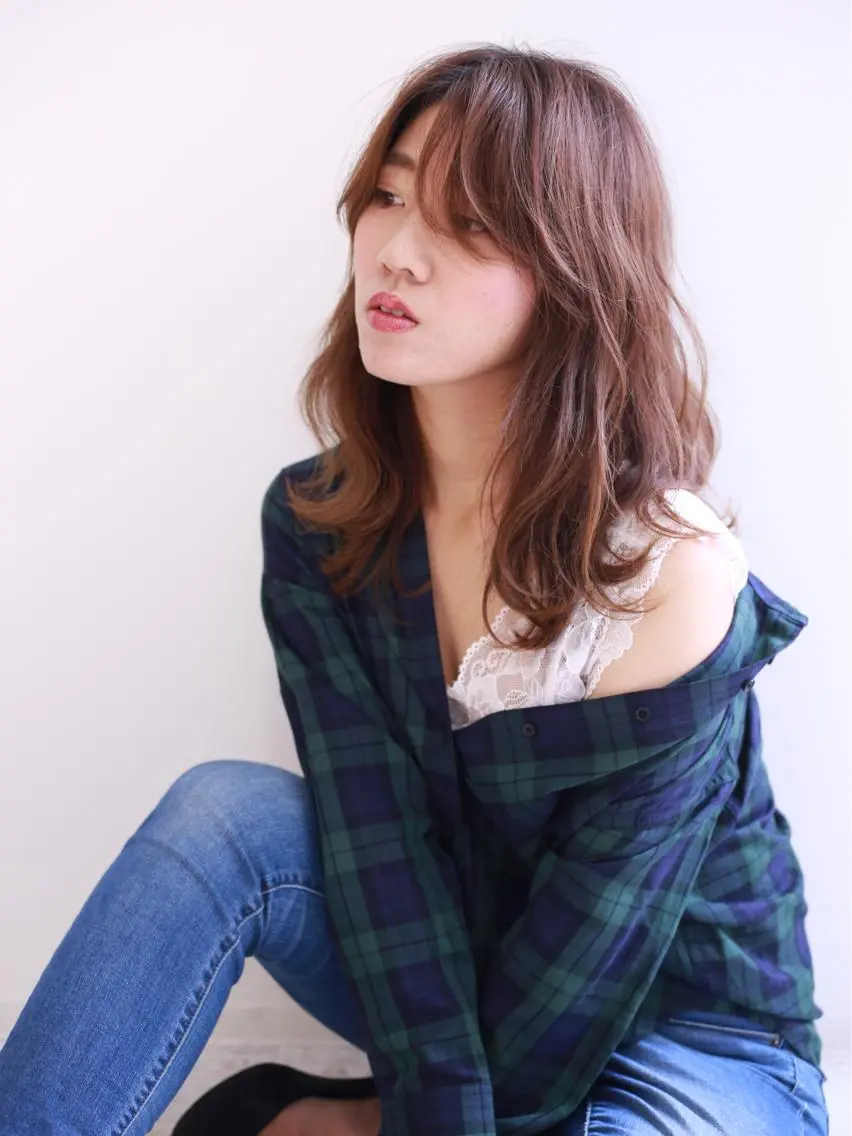 セミロング 四辻 和也 /似合わせボブ×艶髪のヘアスタイル