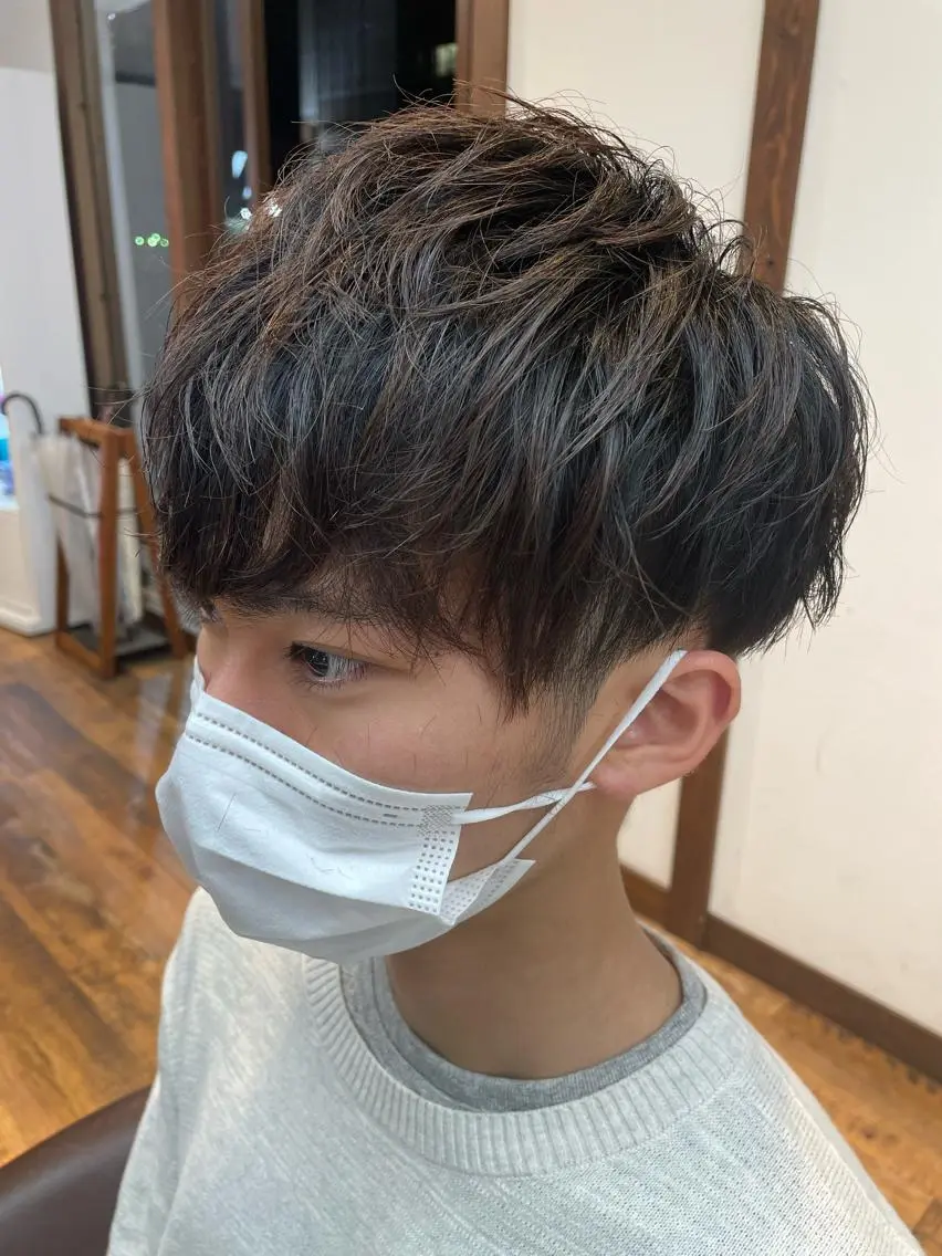 メンズ カット 林 侑弥のヘアスタイル