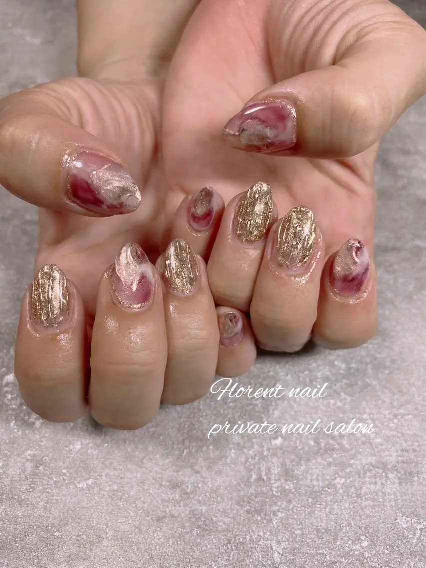 ネイル ハンドネイル florent nailのネイルデザイン