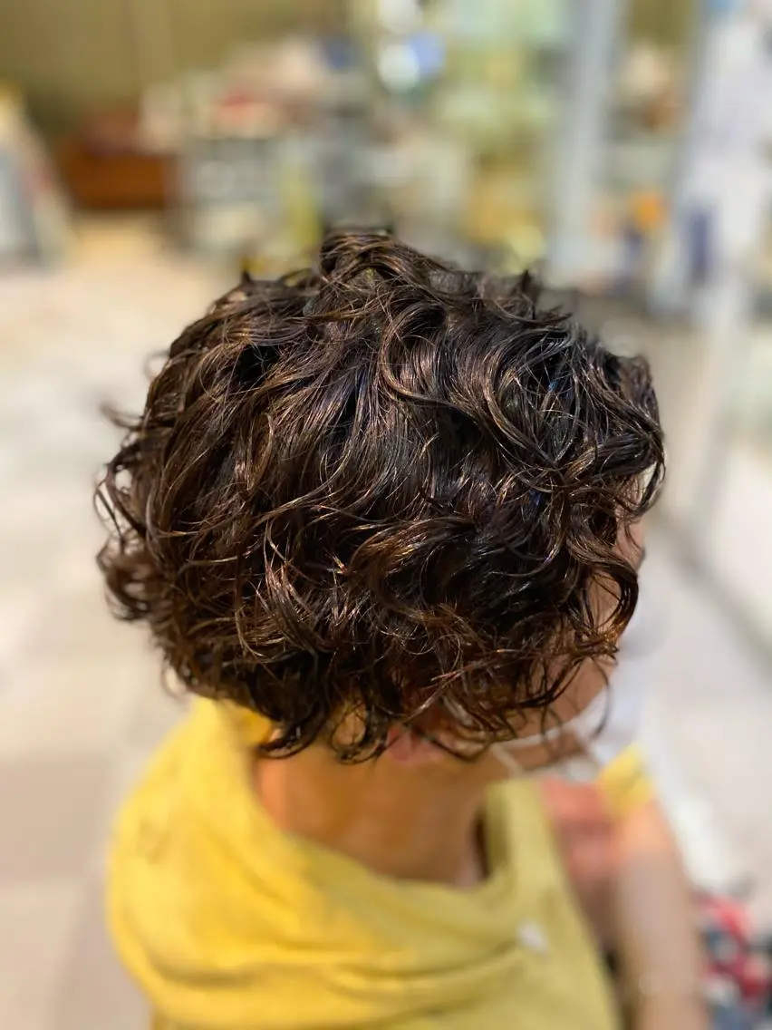 パーマ 黒川 奨のヘアスタイル