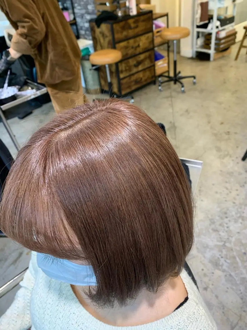 ミディアム カラー ヘアアレンジ ネイル トリートメント トリートメント Sia中野新橋 『JUNYA』のヘアスタイル