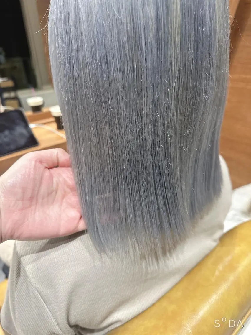 ミディアム カラー 🫧アレンジ・髪質 改善maica🫧のヘアスタイル