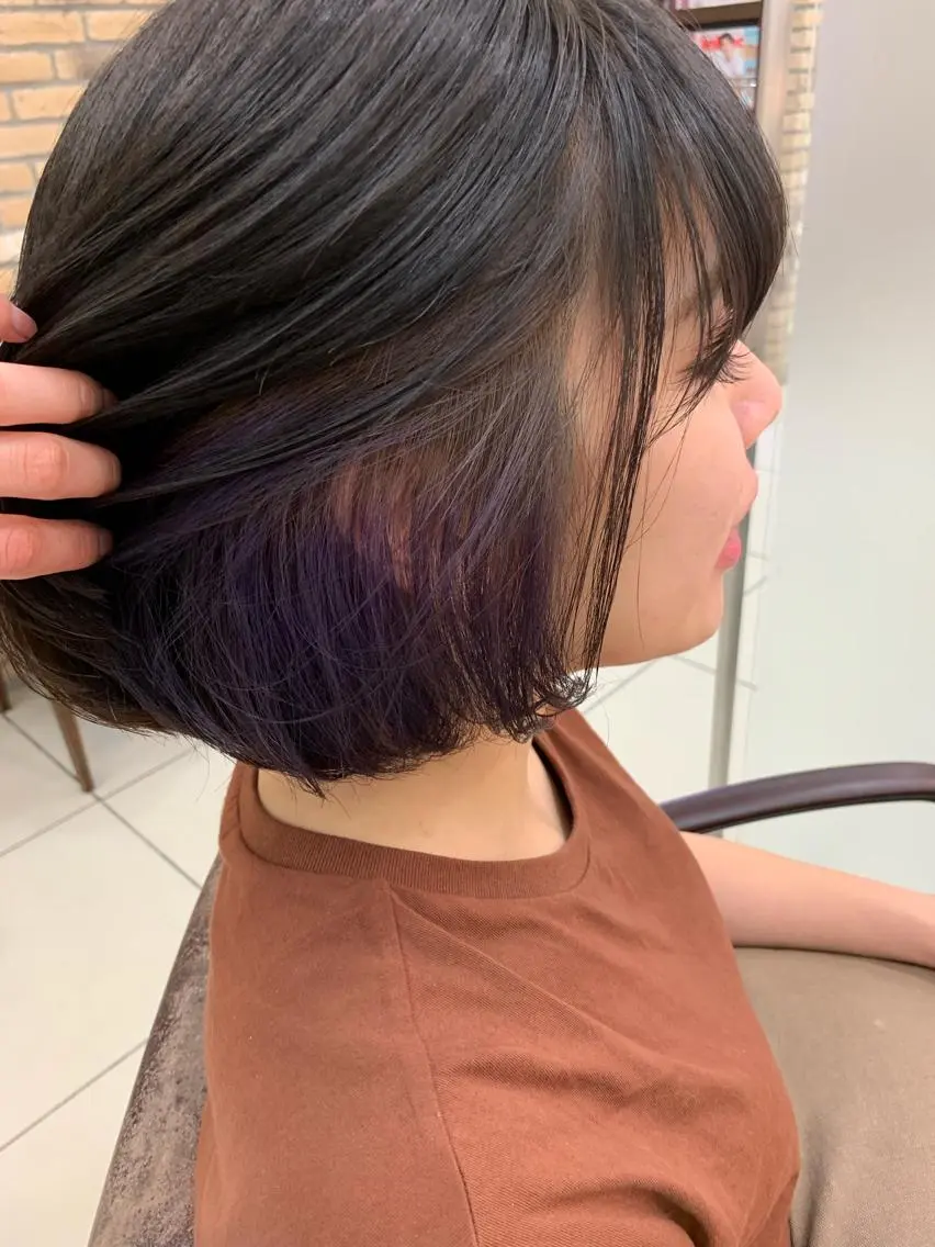 ミディアム 羽エクステ🪽 🤍まき🤍のヘアスタイル