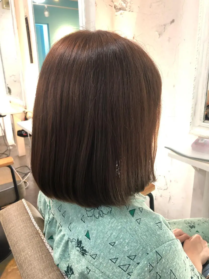 ショート カラー オイカワ ルウのヘアスタイル