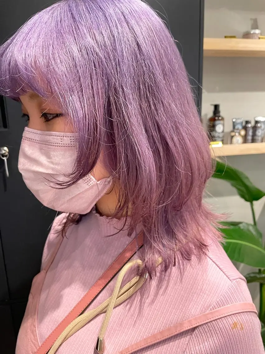 ミディアム カラー hazuki 🌝のヘアスタイル