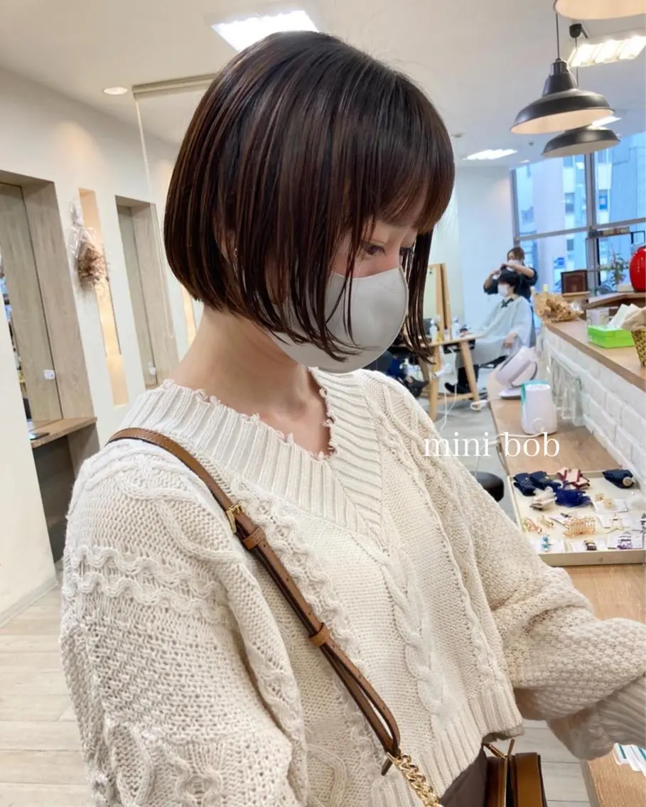 ショート 切りっぱなしボブ ショートボブ ハンサムショート ボブ ショートヘア カット トリートメント 初めてのショート お任せください✂️のヘアスタイル
