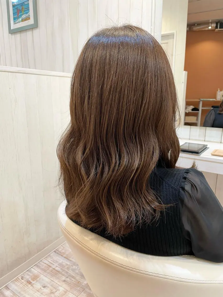 セミロング カラー ☘️当日OK☘️ 鍋島直大のヘアスタイル