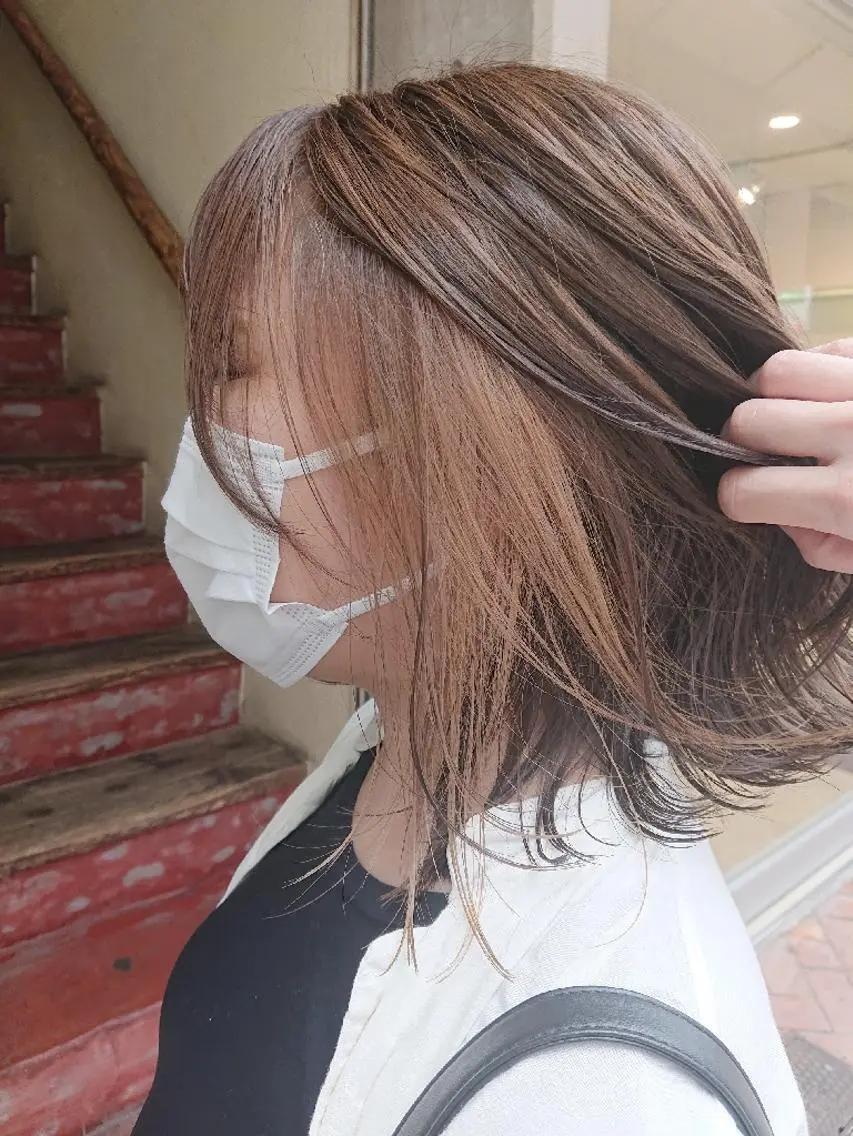ミディアム 「sumi」 AMIのヘアスタイル