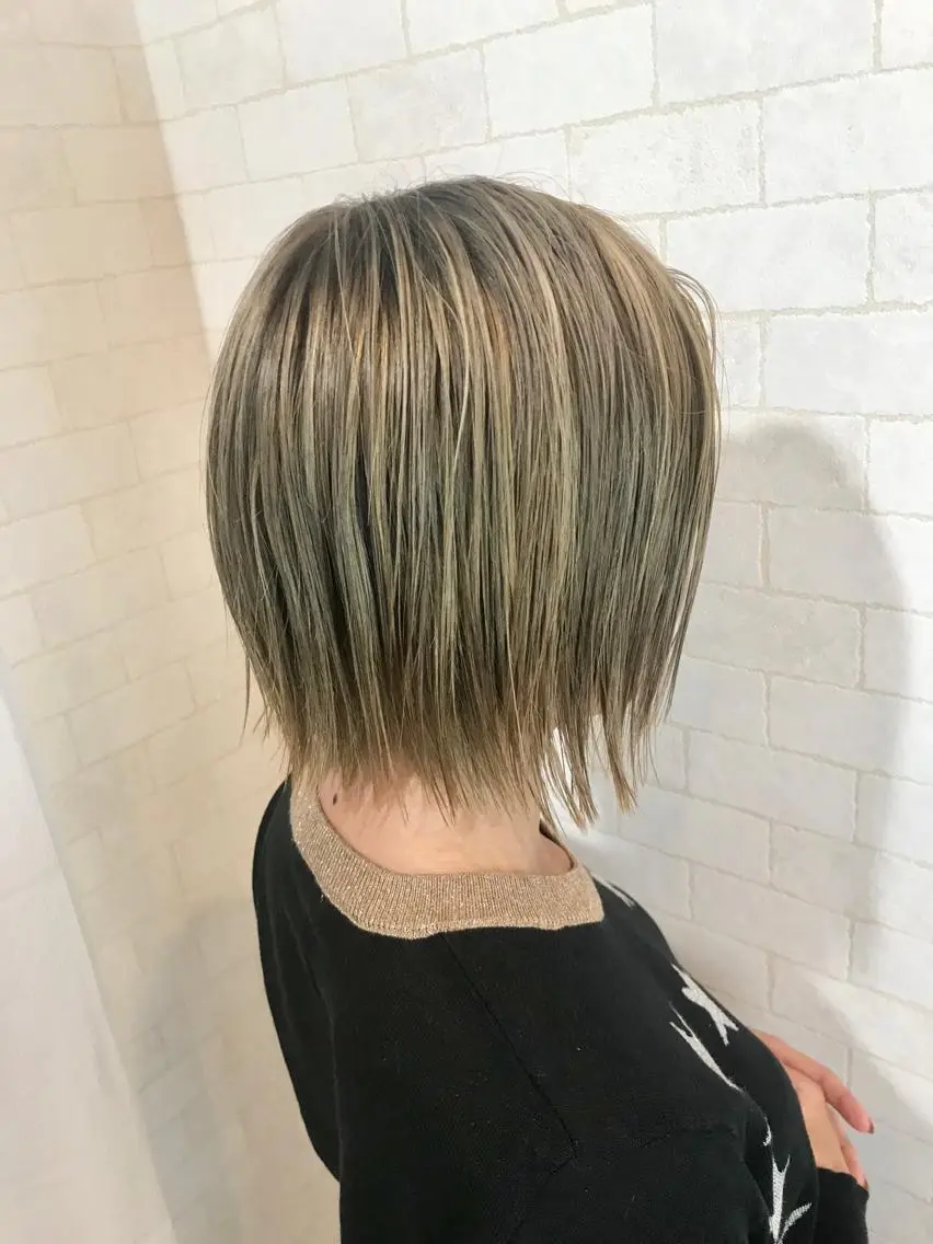 ショート カラー 神野 雅樹のヘアスタイル