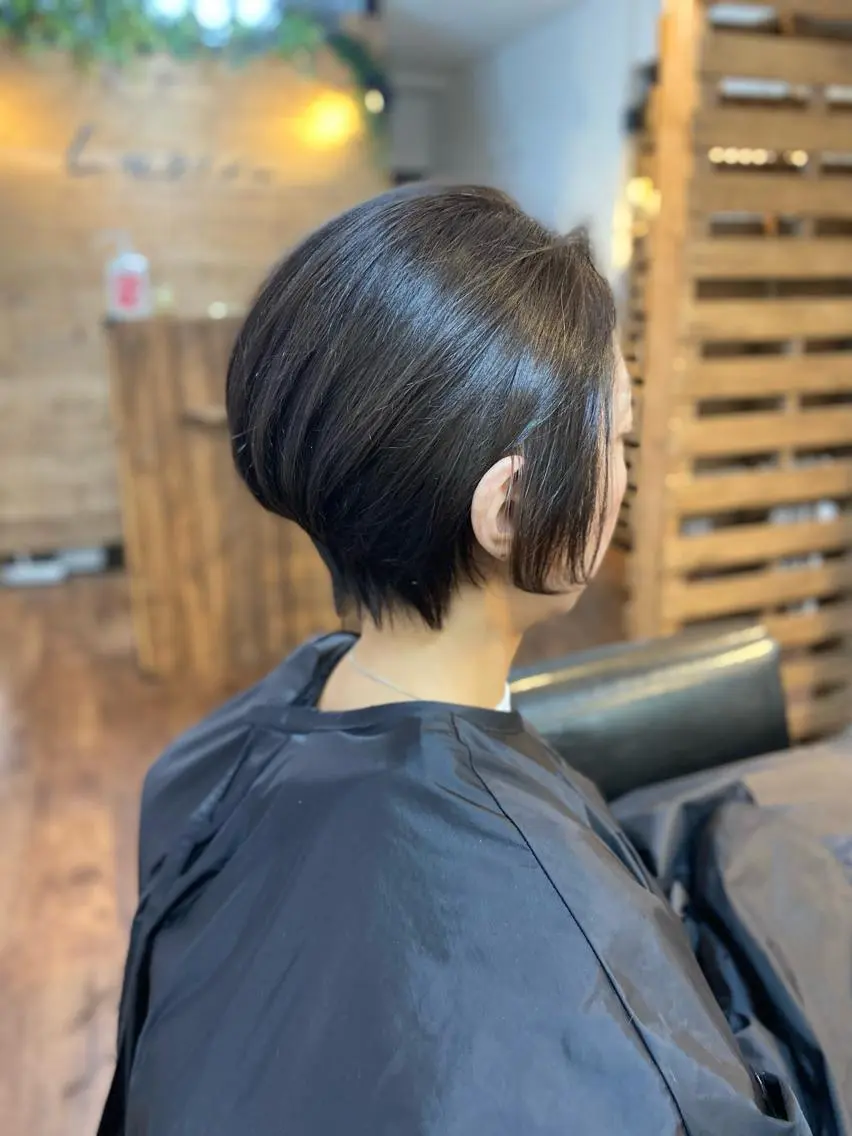 ショート カラー ショートボブ ボブ ショートヘア カット ヘアカラー Luzir⭐︎ GEN⭐︎のヘアスタイル