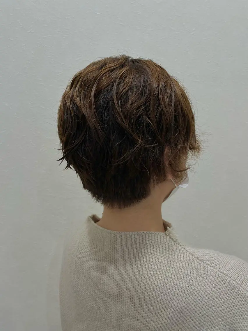 ショート 佐治 梨乃のヘアスタイル