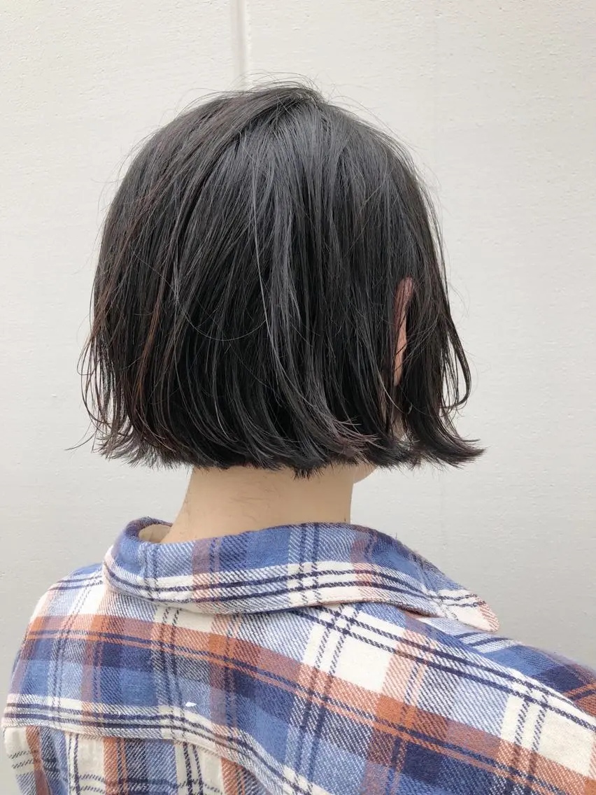 ショート カラー ノグチ ユウキ/ボブのヘアスタイル