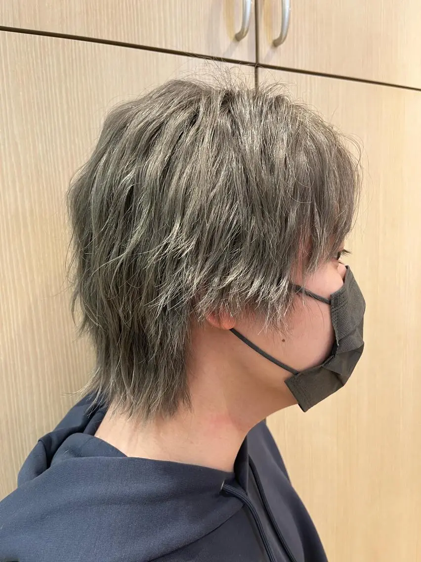 ショート カラー カット ヘアカラー 森野美咲🇰🇷 レイヤー/顔周りのヘアスタイル