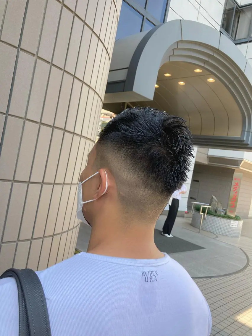 ショート メンズ フェードカット SHAFT Ieiriのヘアスタイル