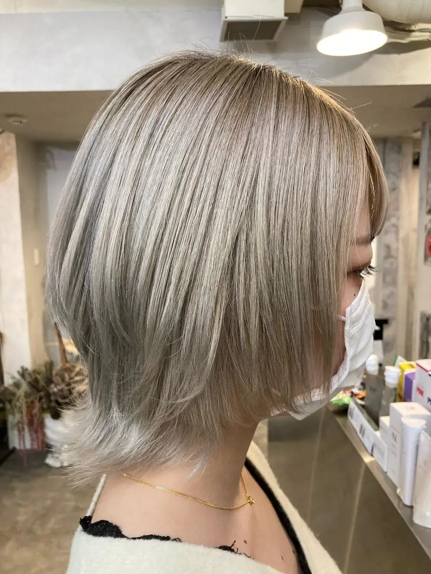 ショート ウルフカット 田中 健太郎のヘアスタイル