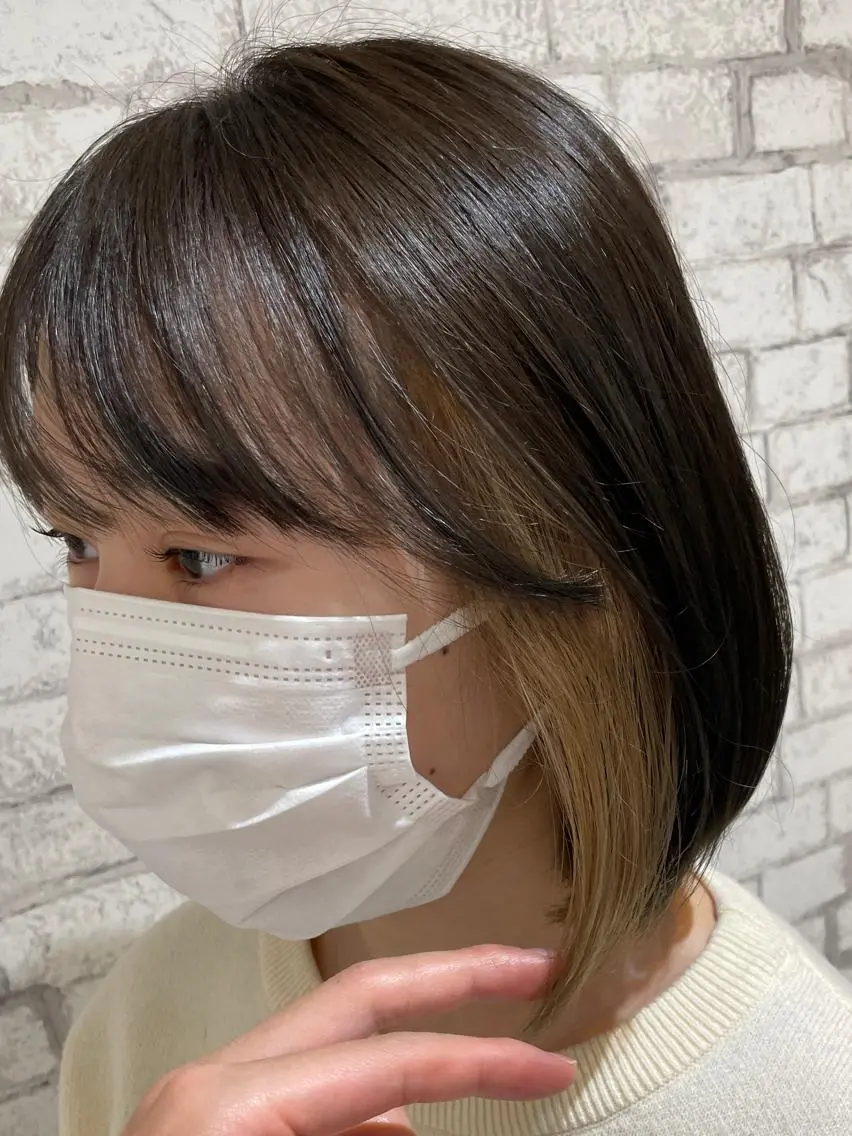 ショート カラー 低ダメージ特化🌱 佐野優斗のヘアスタイル