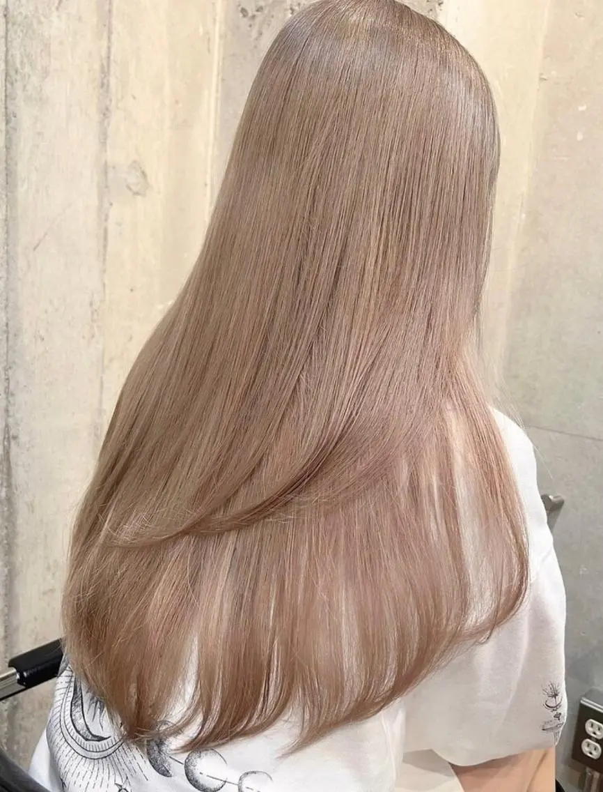 カラー ロング 🎆浴衣着付け👘 ✨ヘアセット🐹のヘアスタイル