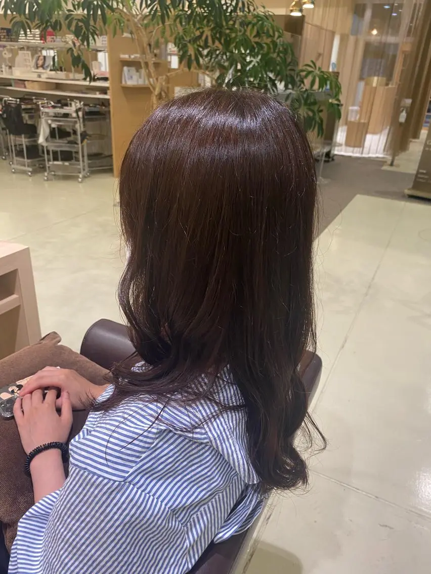 ロング カラー ベージュカラー カット ヘアカラー みやび/透明感カラー /髪質改善のその他イメージ