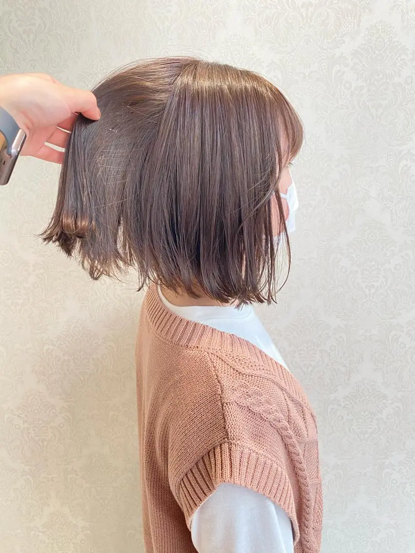 ショート カラー カット ヘアカラー トリートメント デザインカラー✨新倉 佑奈のヘアスタイル