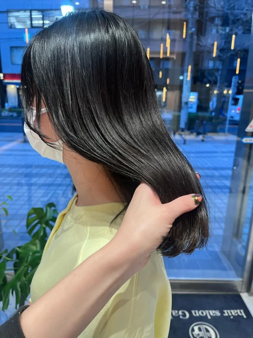 カラー ヘアカラー トリートメント ヘアセット 垢抜け/レイヤー /艶カラー🪼風香のヘアスタイル