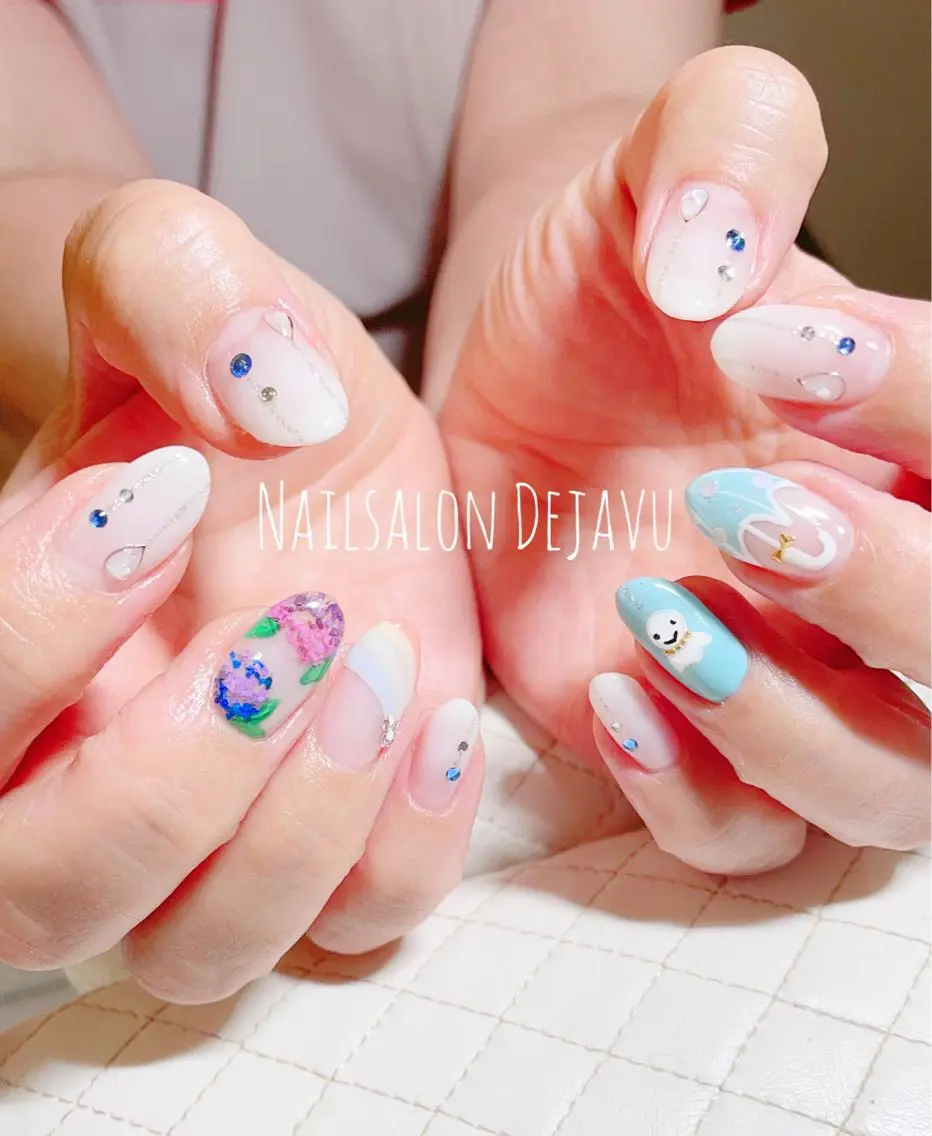 ネイル アートネイル Nail salon Dejavu 🌿のネイルデザイン