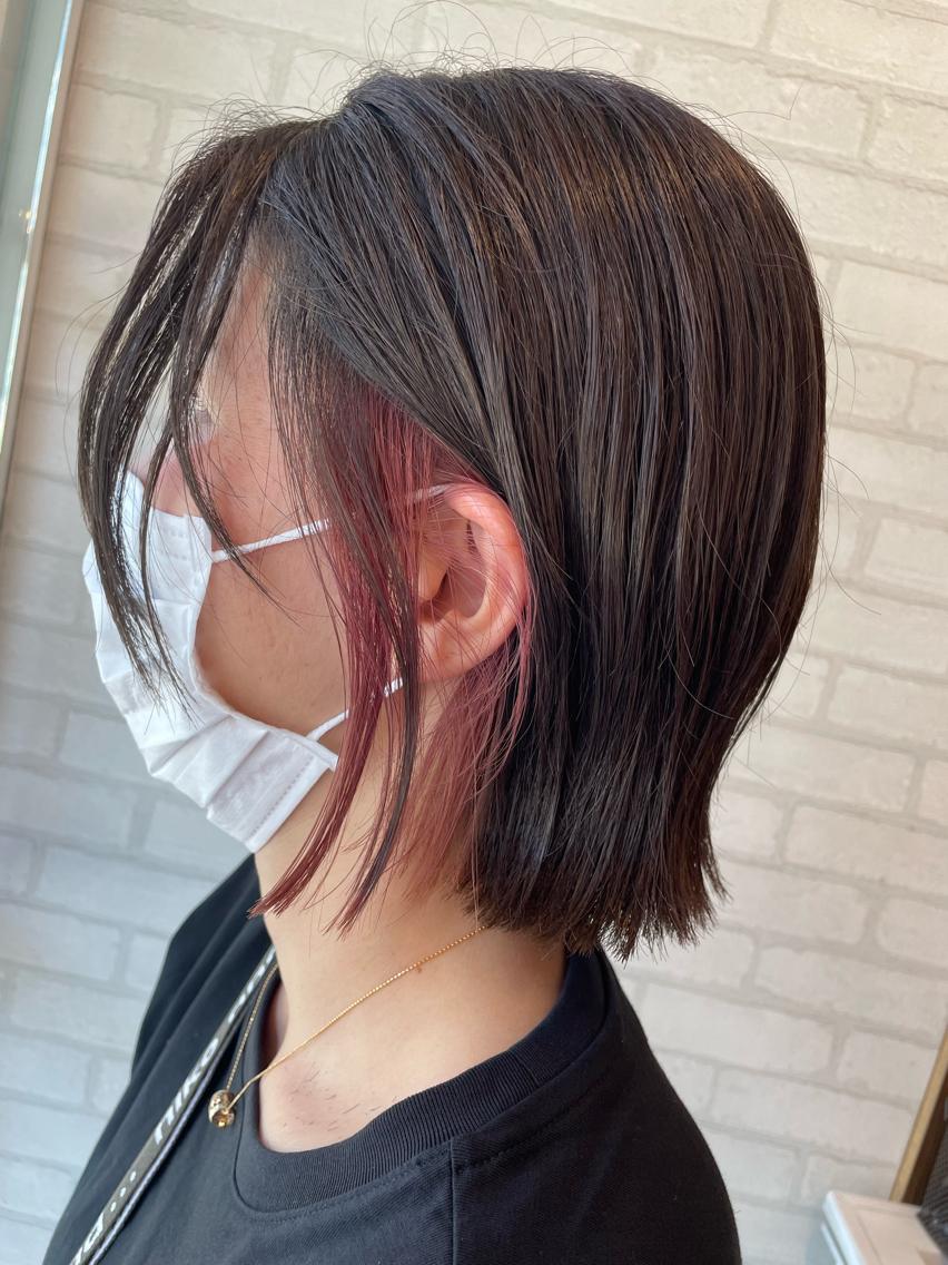 ミディアム 🐤 ゆい🐓のヘアスタイル