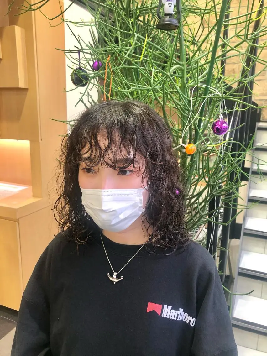 パーマ メンズ特化 古賀陸斗のヘアスタイル