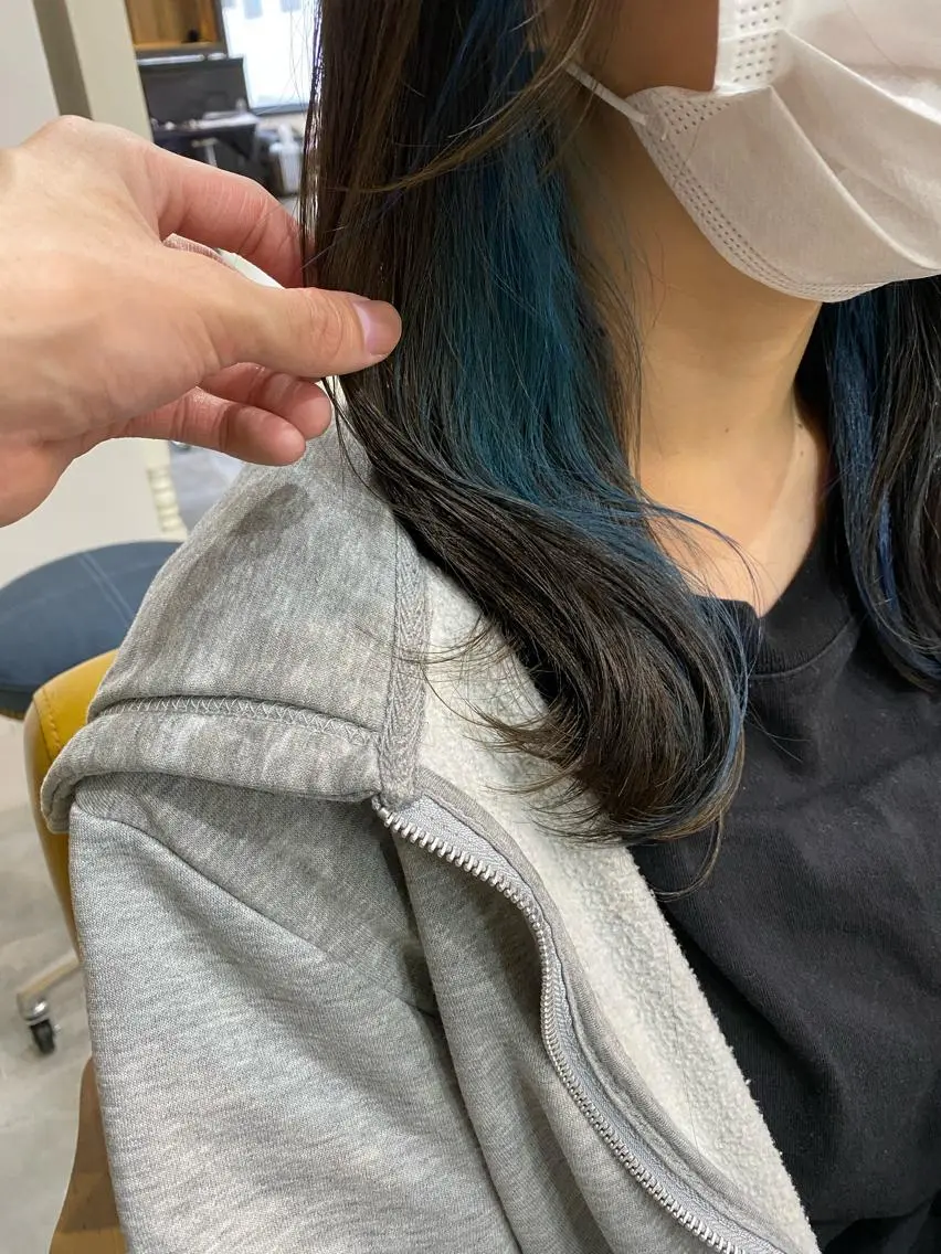 ミディアム カラー SHIAN立川　及川 17時〜限定のヘアスタイル
