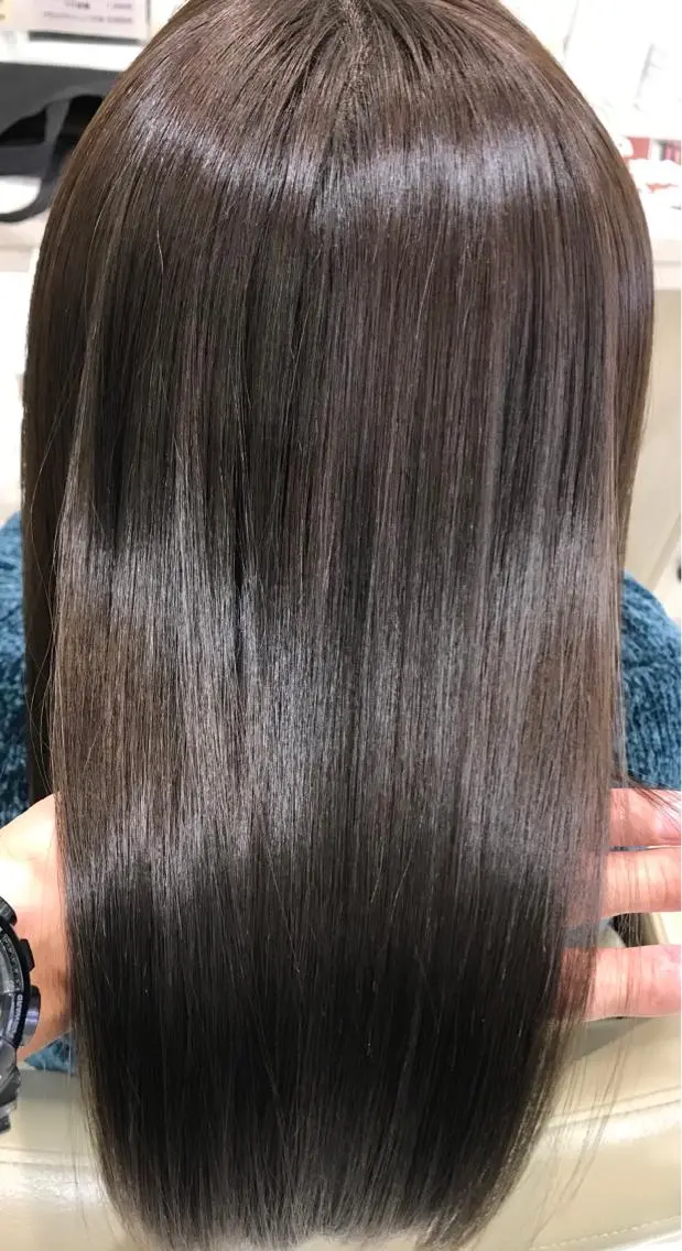 セミロング くせ毛 縮毛矯正 トリートメント トリートメント 🎗美髪艶髪🫧髪質 改善特化🥇菊地のヘアスタイル