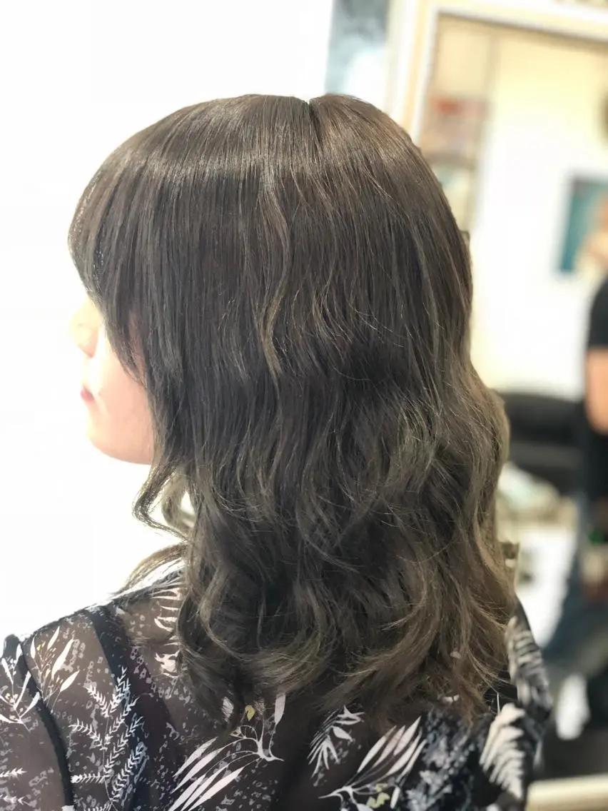 カラー アッシュ 🦖店長🦖pino #しのだスペシャルのヘアスタイル