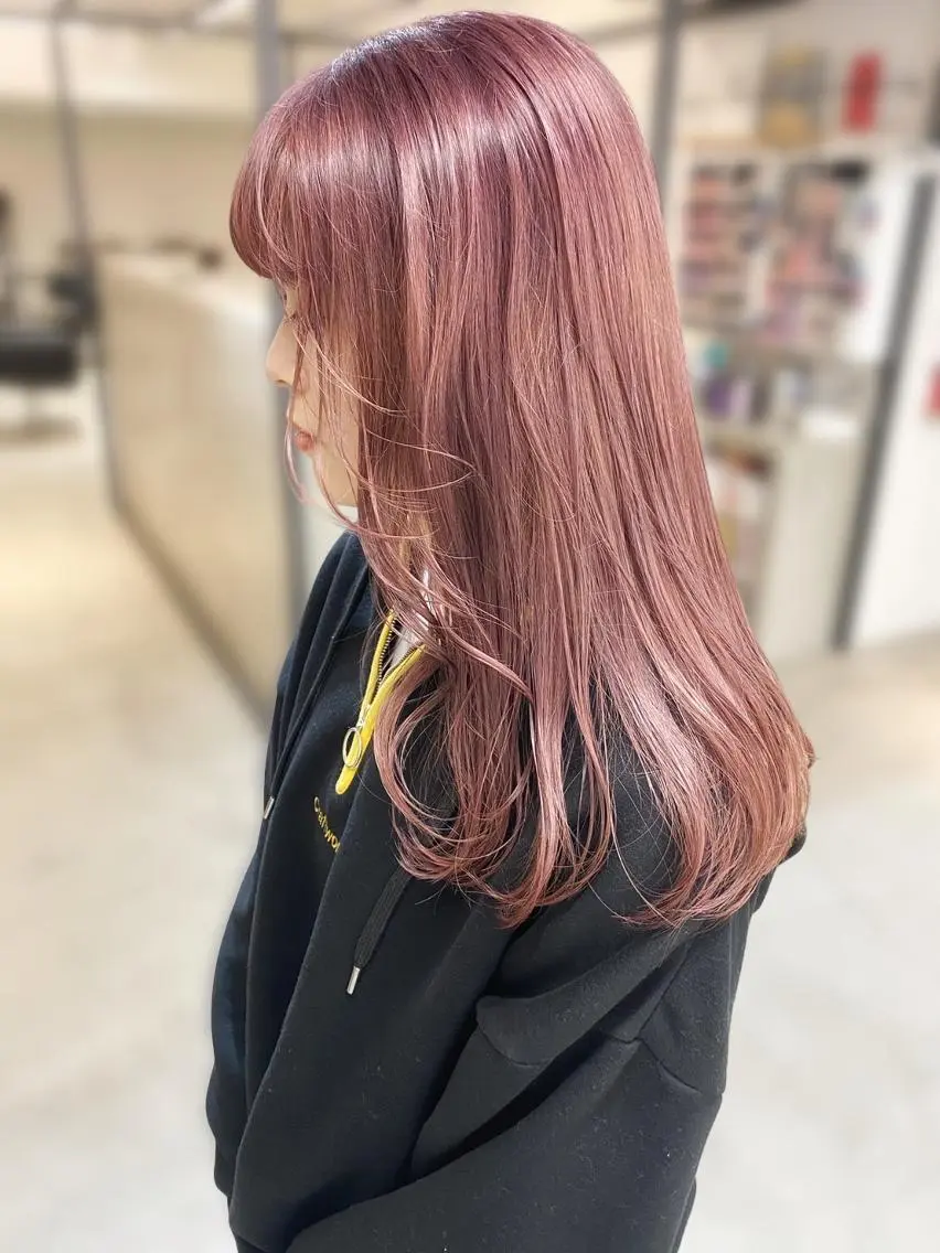 セミロング カラー 京橋🫧七菜 /ウル艶/髪質改善のヘアスタイル